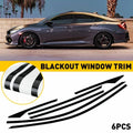 Chrome Delete Blackout Overlay for Honda Civic Sedan (2016–2021)