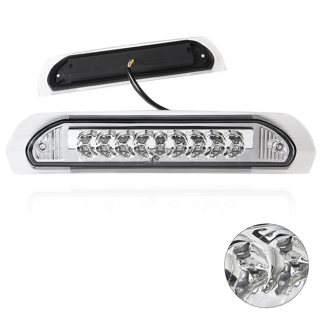 Full LED Third Tail Brake Light for Dodge Ram (2002–2009) - Chrome