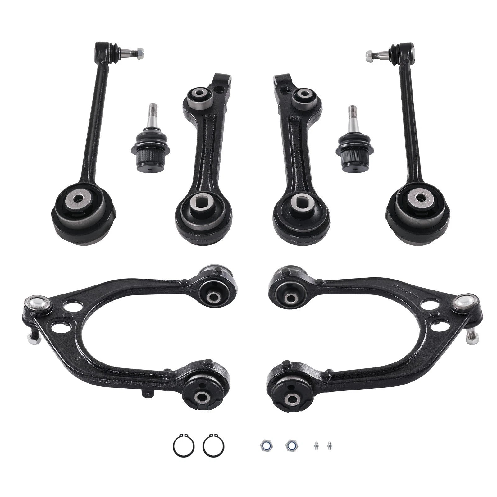 8pcs Front Suspension Control Arms Kit for Charger Challenger 300 (2011–2023)