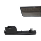 2Pcs Smoked Black Lens Front Side Marker Housing for Dodge Challenger (2008–2014)