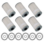 6PCS Diesel Filter FF5369 for Freightliner International L3578FN (N/A)