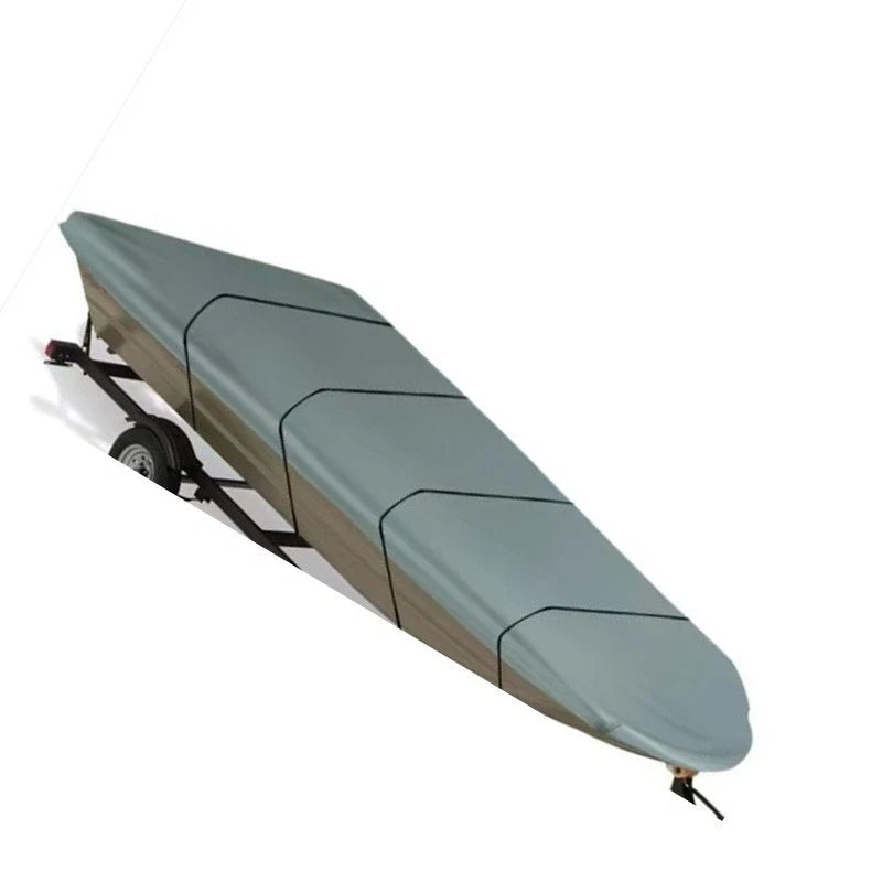 Outdoor Boat Dust Cover 426177cm with 4 Windproof Belts for Protection