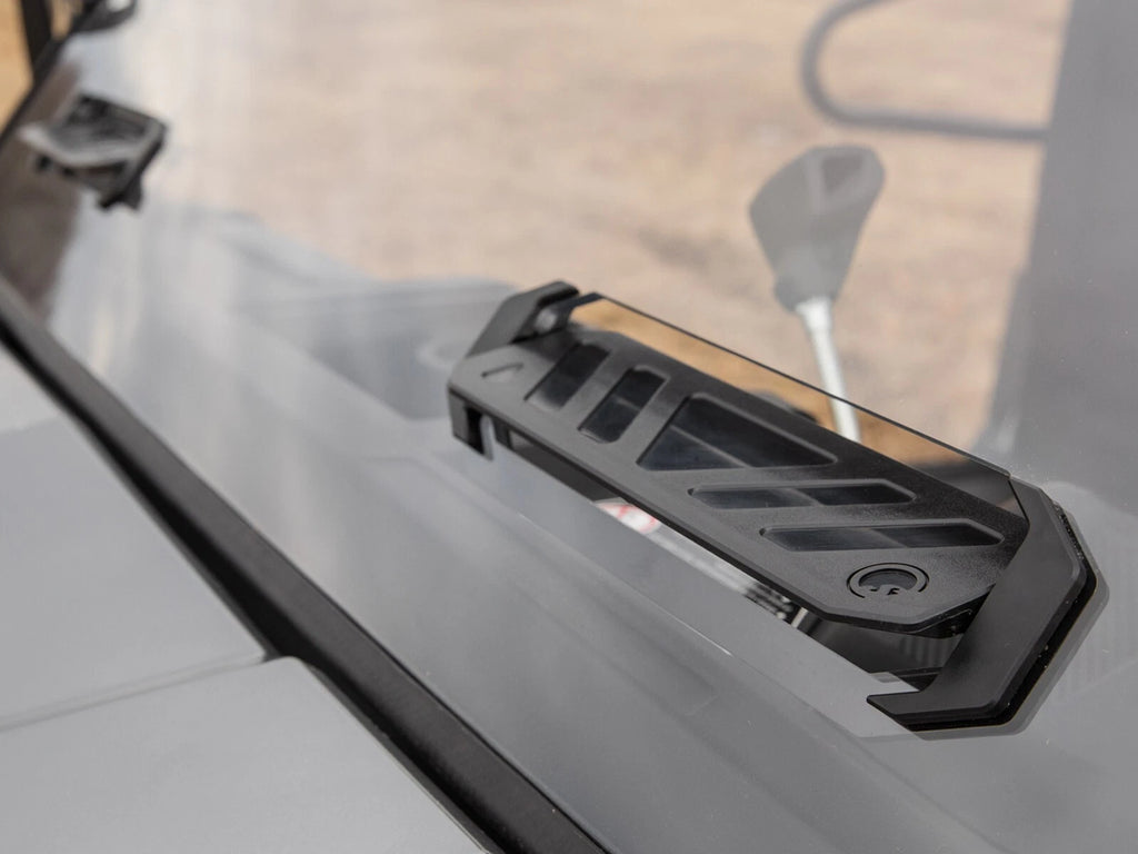 Clear Scratch Resistant Full Vented Windshield for CFMOTO UForce (2018–2023)