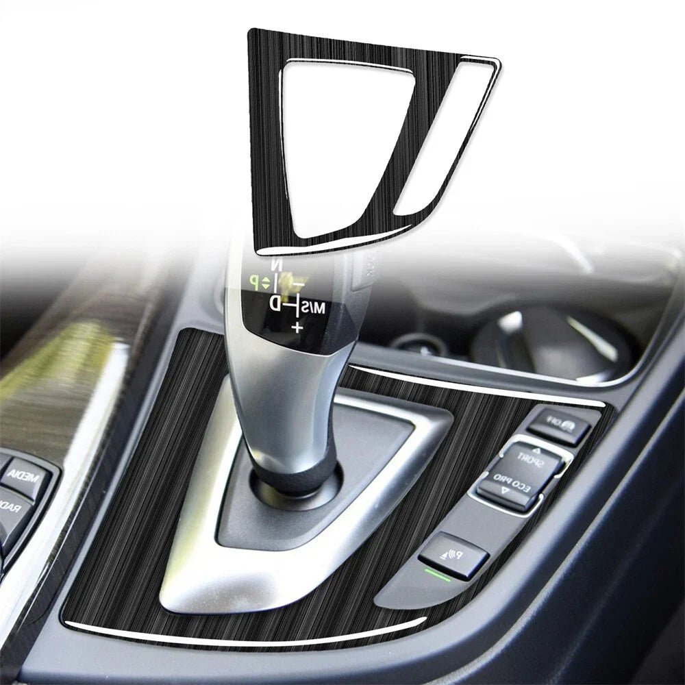 Gear Shift Panel Trim Sticker for BMW 3 Series F30 GT F34 (2014-2017)