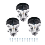 3X Mandrel for MTD Z5650 Cub Cadet ZT1-50 ZT2-50 (618-09256, 618P09256)