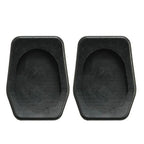 Rubber Brake Clutch Foot Pedal Pads for Ford Fiesta MK5 (2002-2008)