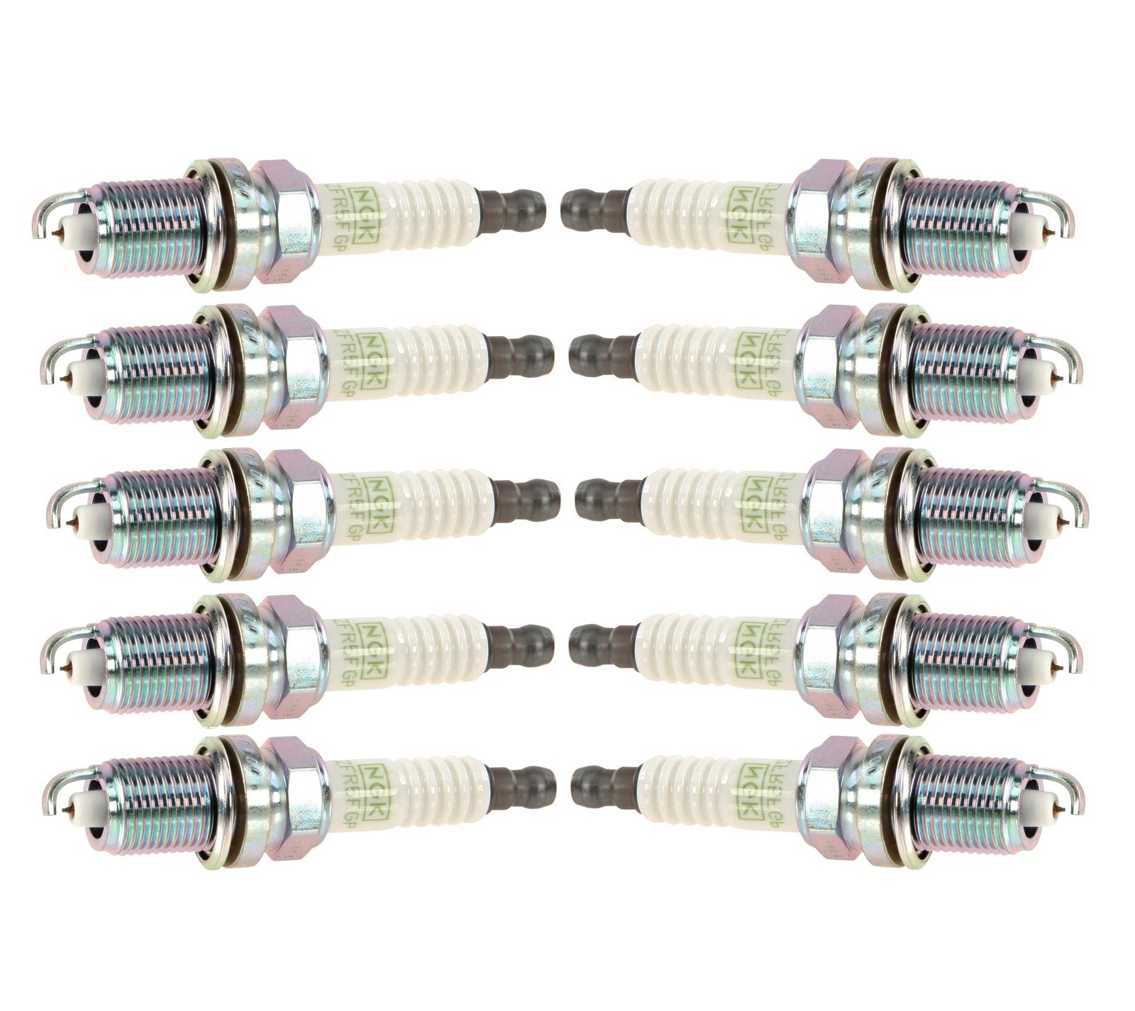 Set of 10 G-Power Platinum Spark Plugs NGK for Dodge Ram 2500 3500 (1994–2002)