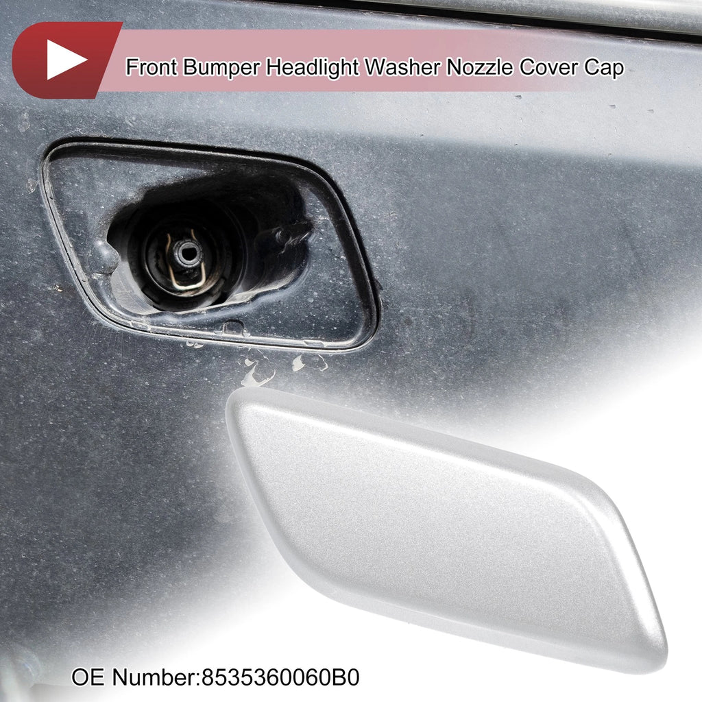 Front Right Washer Nozzle Cover Cap for Lexus LX570 (2013–2015) Silver Tone