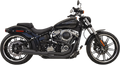 BASSANI 2:1 Exhaust for - Black 1S62RB