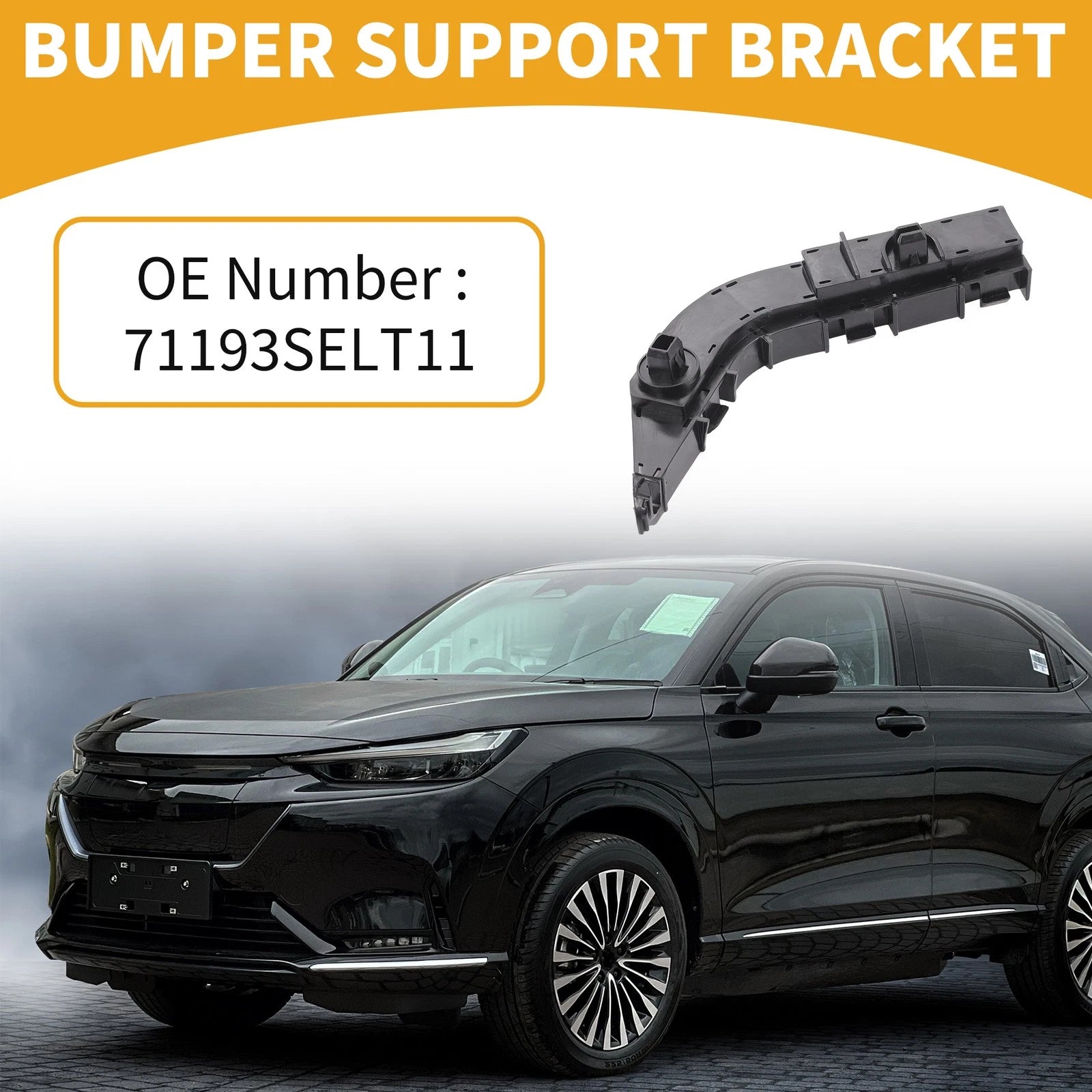 RH Front Bumper Support Bracket for Honda City (2005–2008) 639664121686