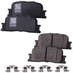 Rear Ceramic Brake Pad Set for Toyota Camry (2002–2006)