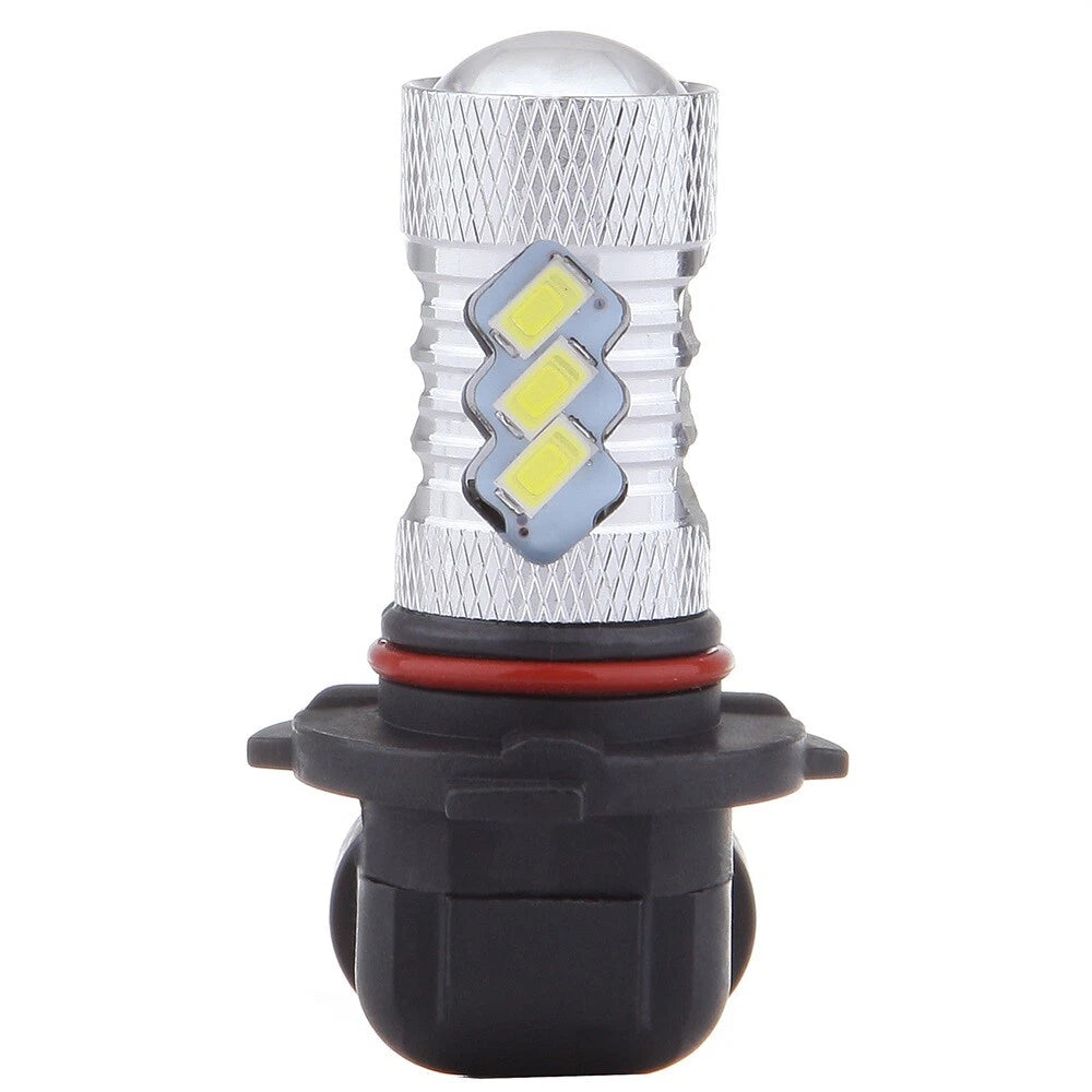 2x LED 9005 9145 15SMD 60W DRL Daytime Light Xenon White 12V