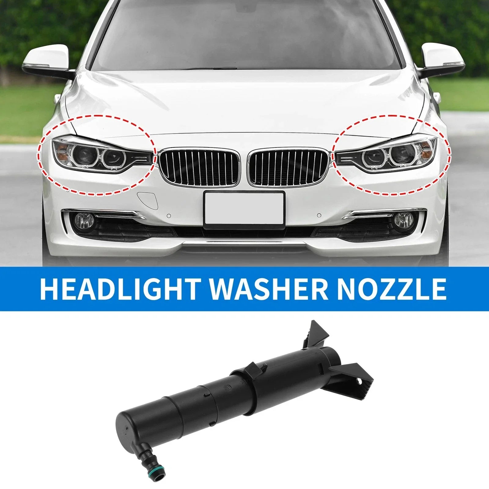 Headlight Washer Nozzle for Porsche Cayenne 2011-2014
