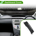 Dashboard Cover for Toyota Prius C (2012–2019) Dash Mat Carpet Black