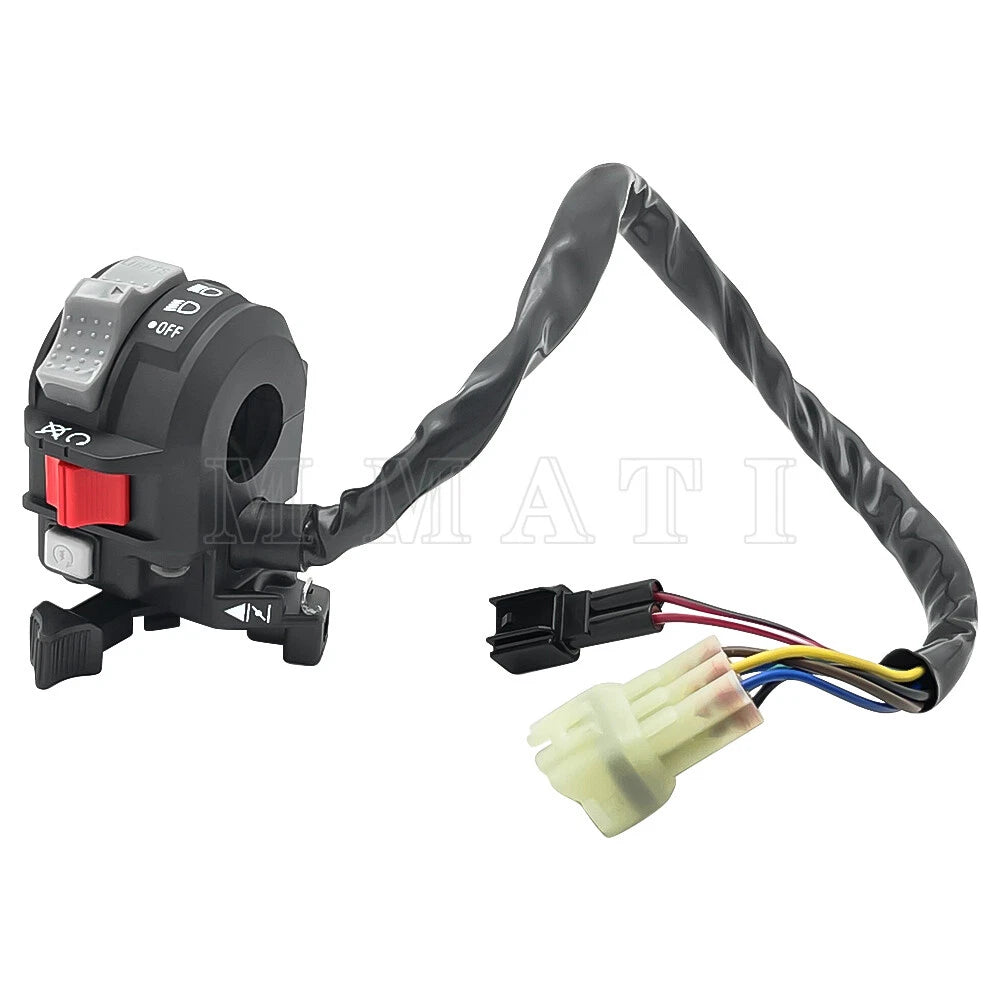 Handlebar Stop Kill Switch for Yamaha YFM350 Bruin Grizzly Raptor Wolverine (1999–2006)