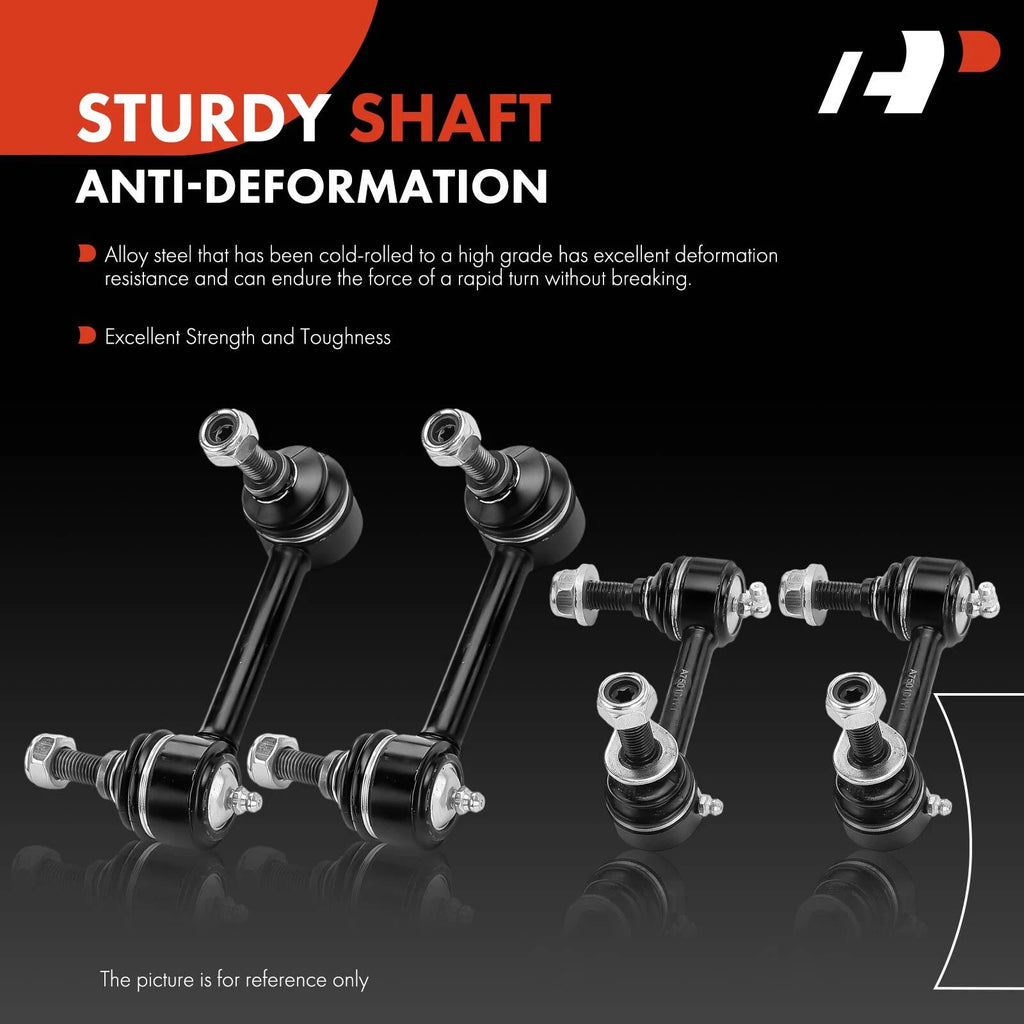 Set of 4 Sway Bar Links for Infiniti G35 (2003–2007) Nissan 350Z 3.5L