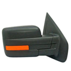 Passenger Power Door Mirror Replacement Textured Glass Heated for Toyota (2015–2024)