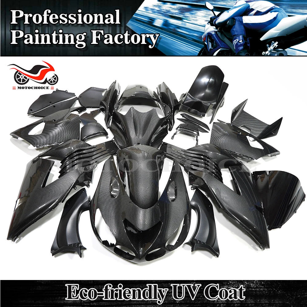 Carbon Fiber Fairing Kit for Kawasaki Ninja ZX14 ZX14R (2006–2011)