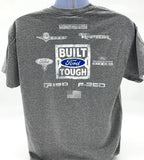 Gray T Shirt Ford Trucks Logo for Ford F250 Powerstroke (2003–2022)
