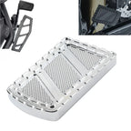 CNC Riot Brake Pedal Large Pad Cover for Harley Touring, Road King, Softail, Dyna