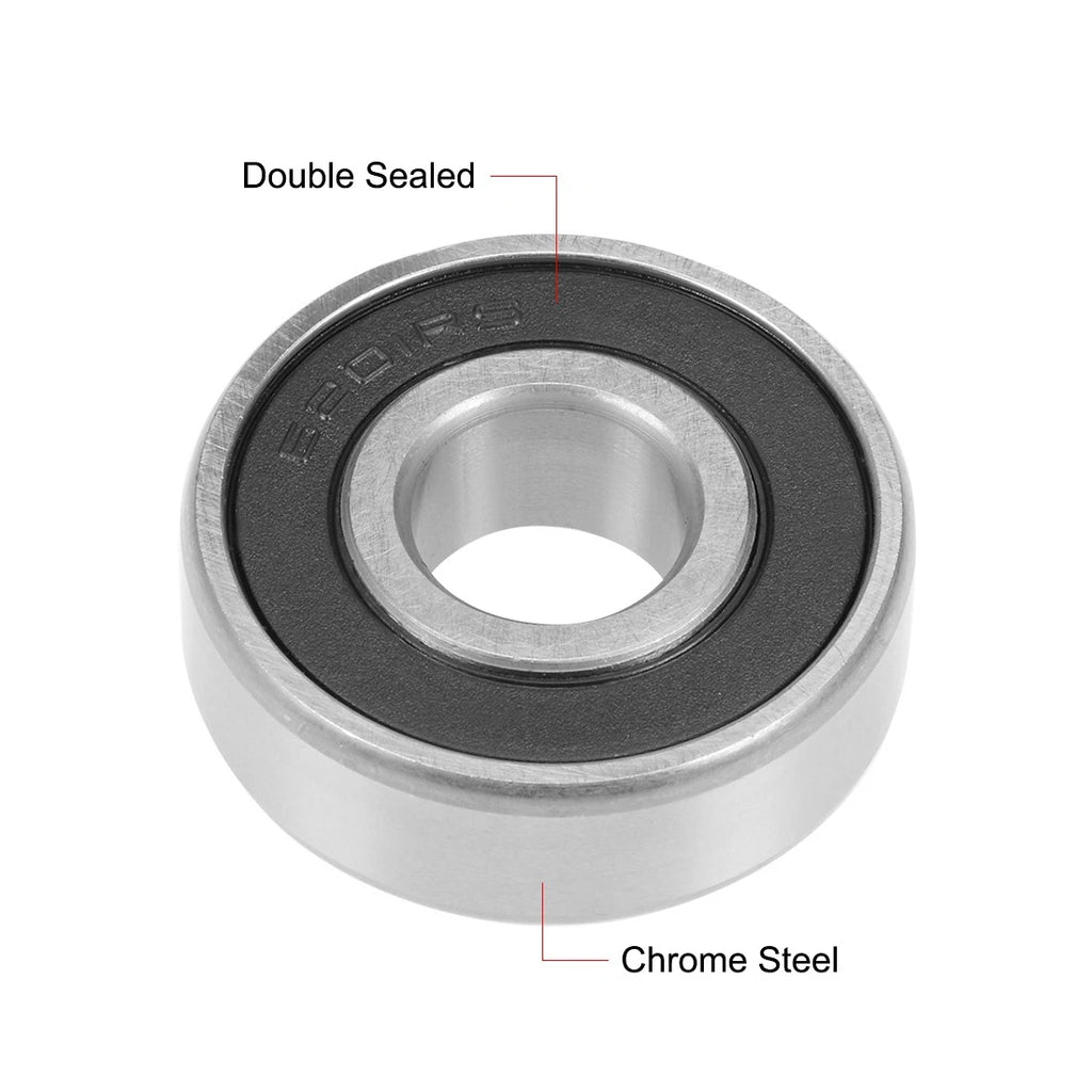 6201-2RS Deep Groove Ball Bearing for Various Applications (12x32x10mm)