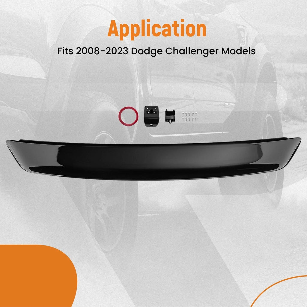 Rear Wing Mount for Dodge Challenger (2008-2023) ABS Plastic