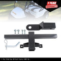Black Steel Trailer Hitch Tow Receiver for Club Car DS (1981âPresent)