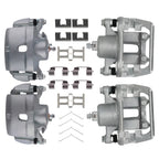4X Brake Caliper Set Front Rear for Honda Element (2003–2011) 19B2589 19B2588 19B2662