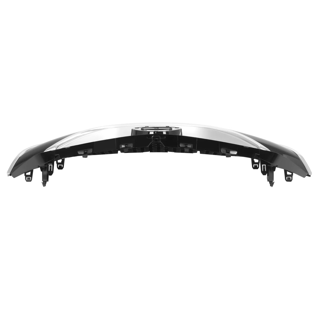 Front Upper Bumper Grille for Nissan Maxima (2016-2018) Black & Chrome Trim