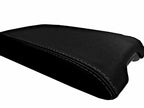 Leather Console Lid Armrest Cover for Infiniti G35 Coupe (2002–2007) Black