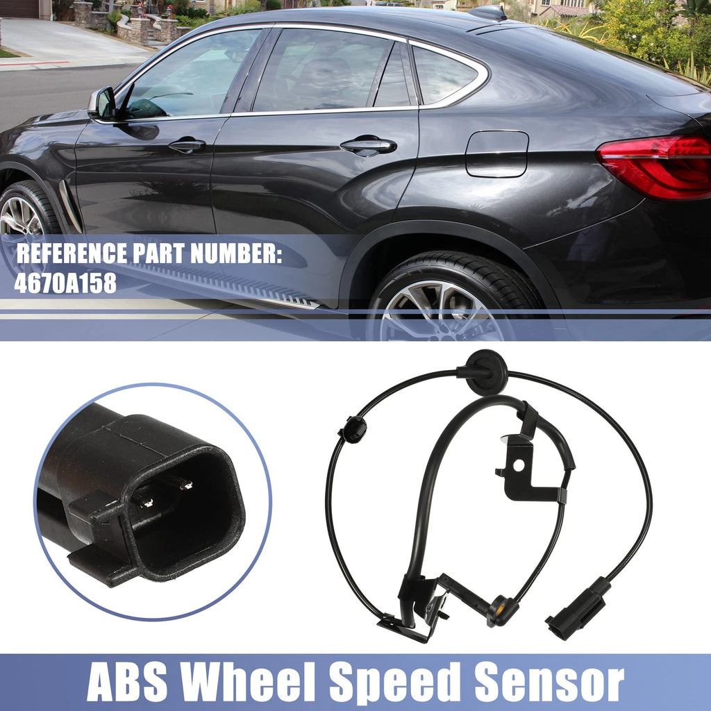 Rear Right ABS Wheel Speed Sensor for Mitsubishi Outlander (2007–2009) No. 4670A158