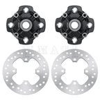 2x Front Wheel Hubs & Brake Rotors for Honda TRX500 Foreman/Rubicon (2014–2019)