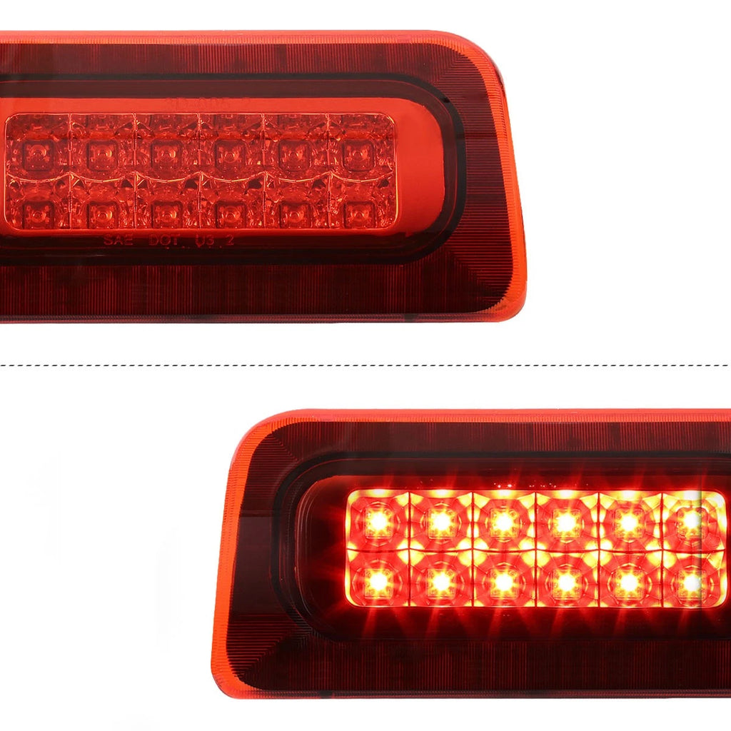 2X LED Third Brake Light for Chevy S10/GMC Sonoma (1994–2003)