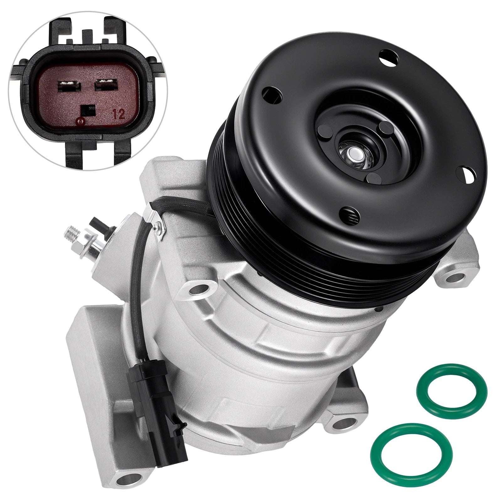 A/C Compressor for Chrysler Town & Country, Grand Caravan, VW Routan (3.8L) CO11145