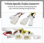 4 Pin Trailer Tow Hitch Wire Harness Connector 56147 for Toyota Prius (2004–2015)