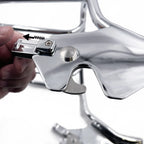 Chrome Detachable Holdfast Tow-up Luggage Rack for FXFB FXFBS Fat Bob (2018–2023)