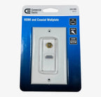 HDMI & Coaxial Wall Plate for Commercial Electric 234-858 (N/A)