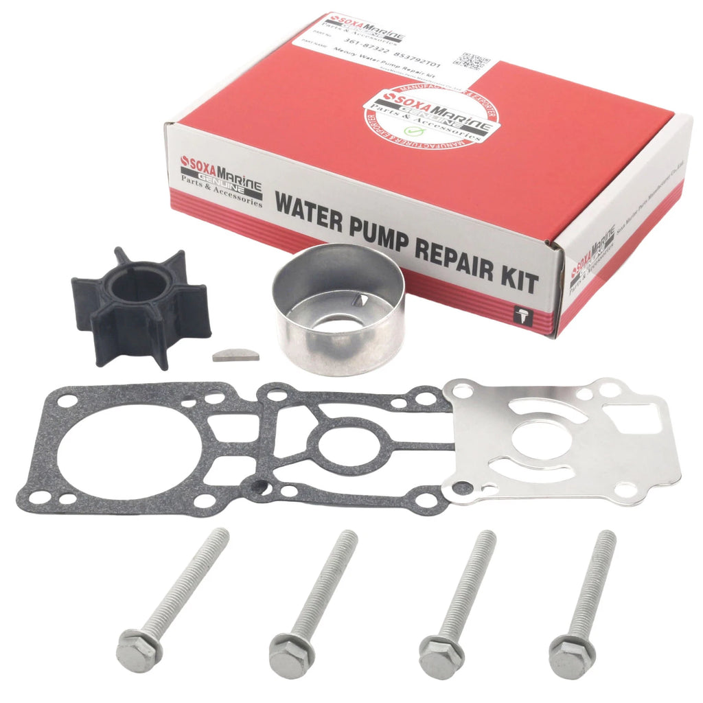Water Pump Repair Service for Mercury Mariner 25 30 HP EFI (1990–2023)