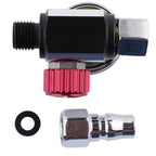 Air Pressure Regulator Tool with Barometer and Nozzle Attachment