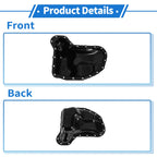1 Pc Engine Oil Pan No.1210275021 for Toyota Tacoma (2005–2016) Steel Black