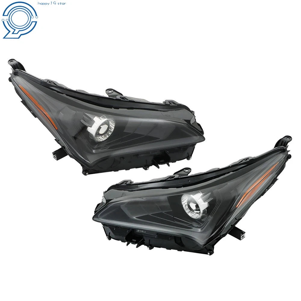 Set of 2 Full LED Headlights for Lexus NX200t NX300 NX300h (2018–2021)