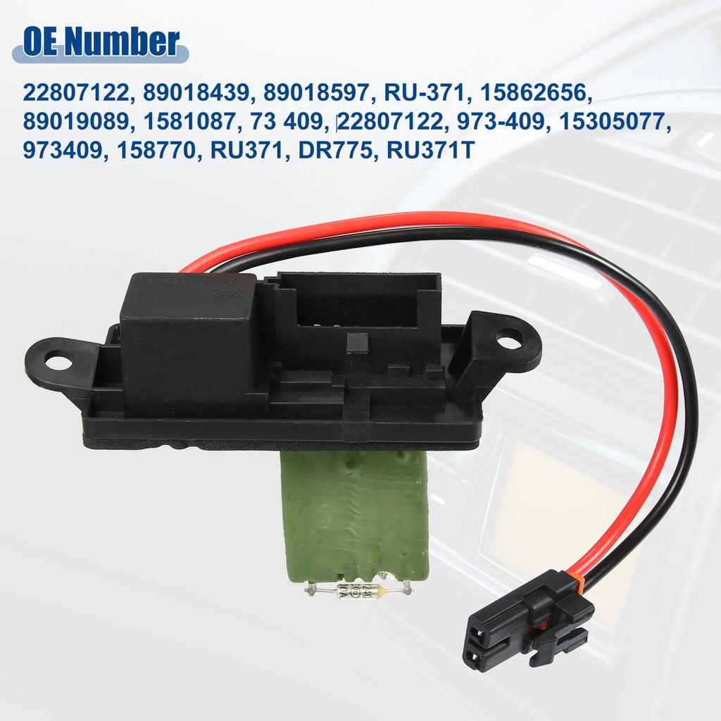 HVAC Blower Motor Resistor for Chevrolet Silverado 1500 (1999–2006)