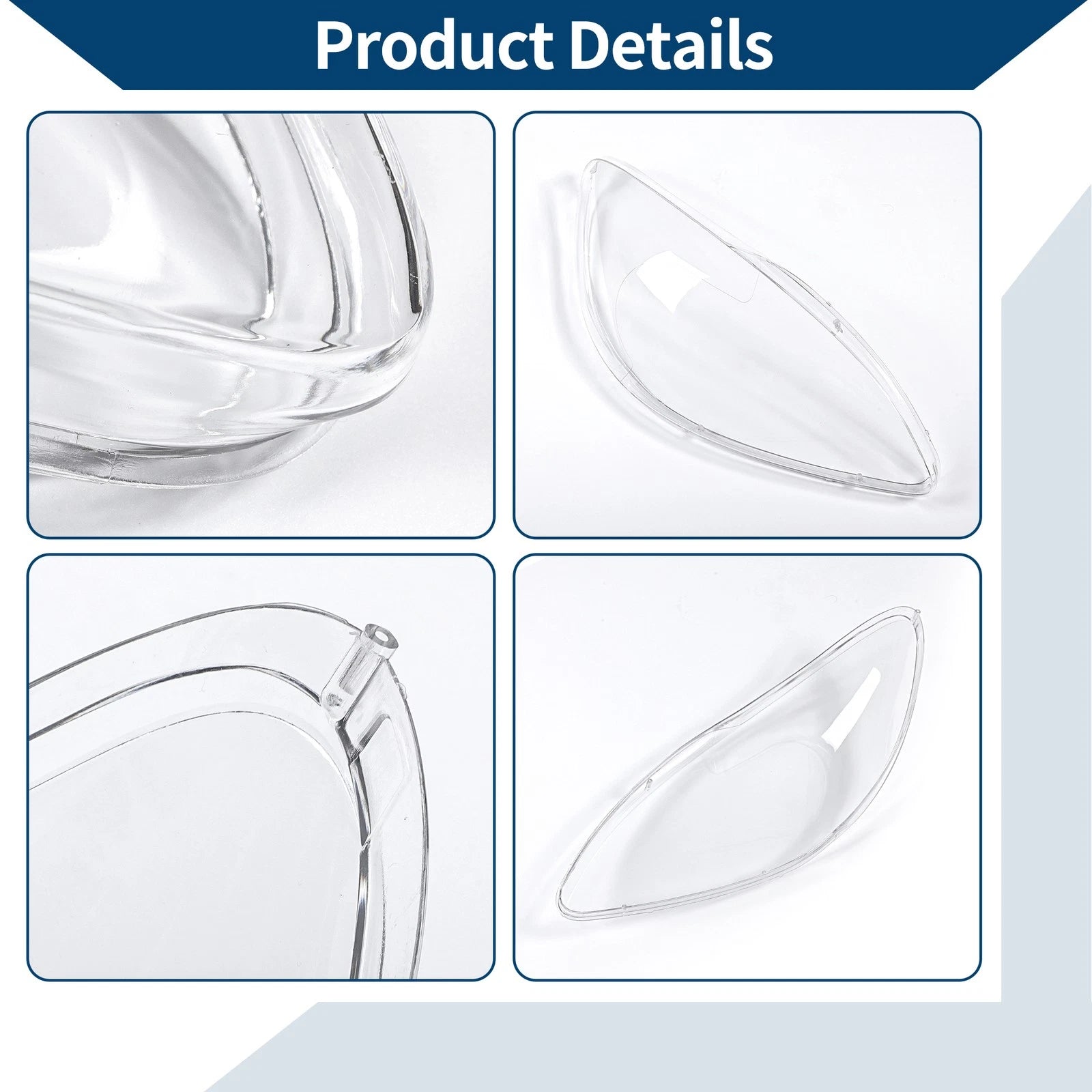 Headlight Lens Cover for Mercedes-Benz Viano (6398200261)