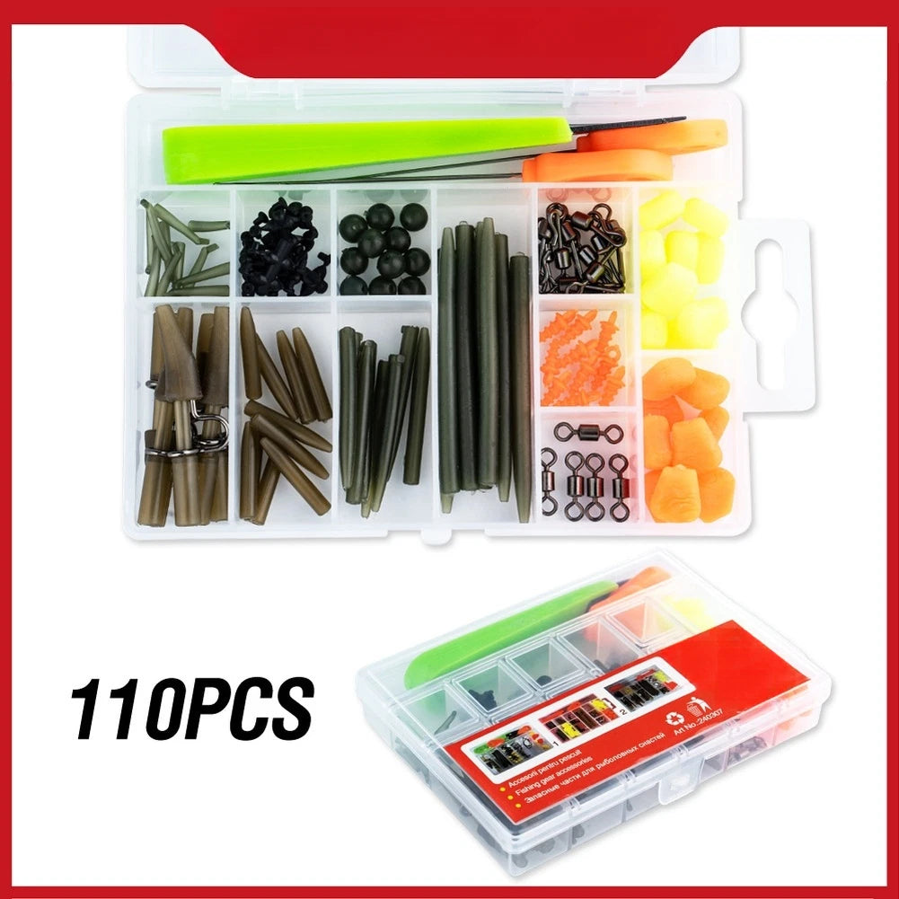 110PCS Carp Tackle Kit for Fishing Accessories