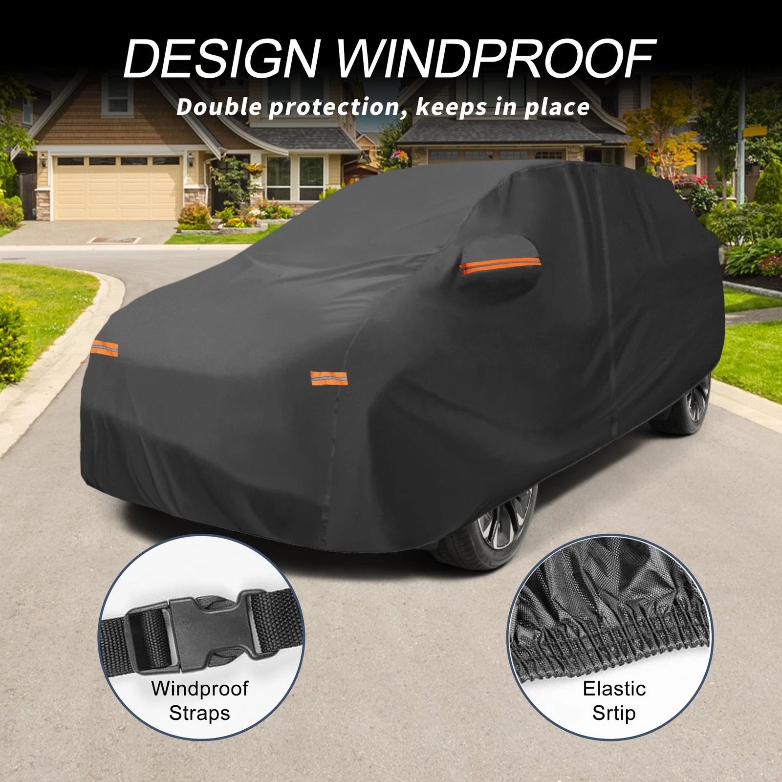 Waterproof 210D-PU Car Cover for Honda Prologue (2024–2024)