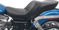 SADDLEMEN Explorer Seat for Harley FXD (2004–2005) - Stitched - Black