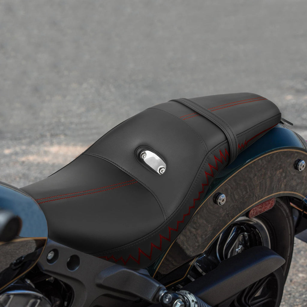 Black Rider & Passenger Seat for Indian Scout (2015–2023) Sixty (2016–2023)