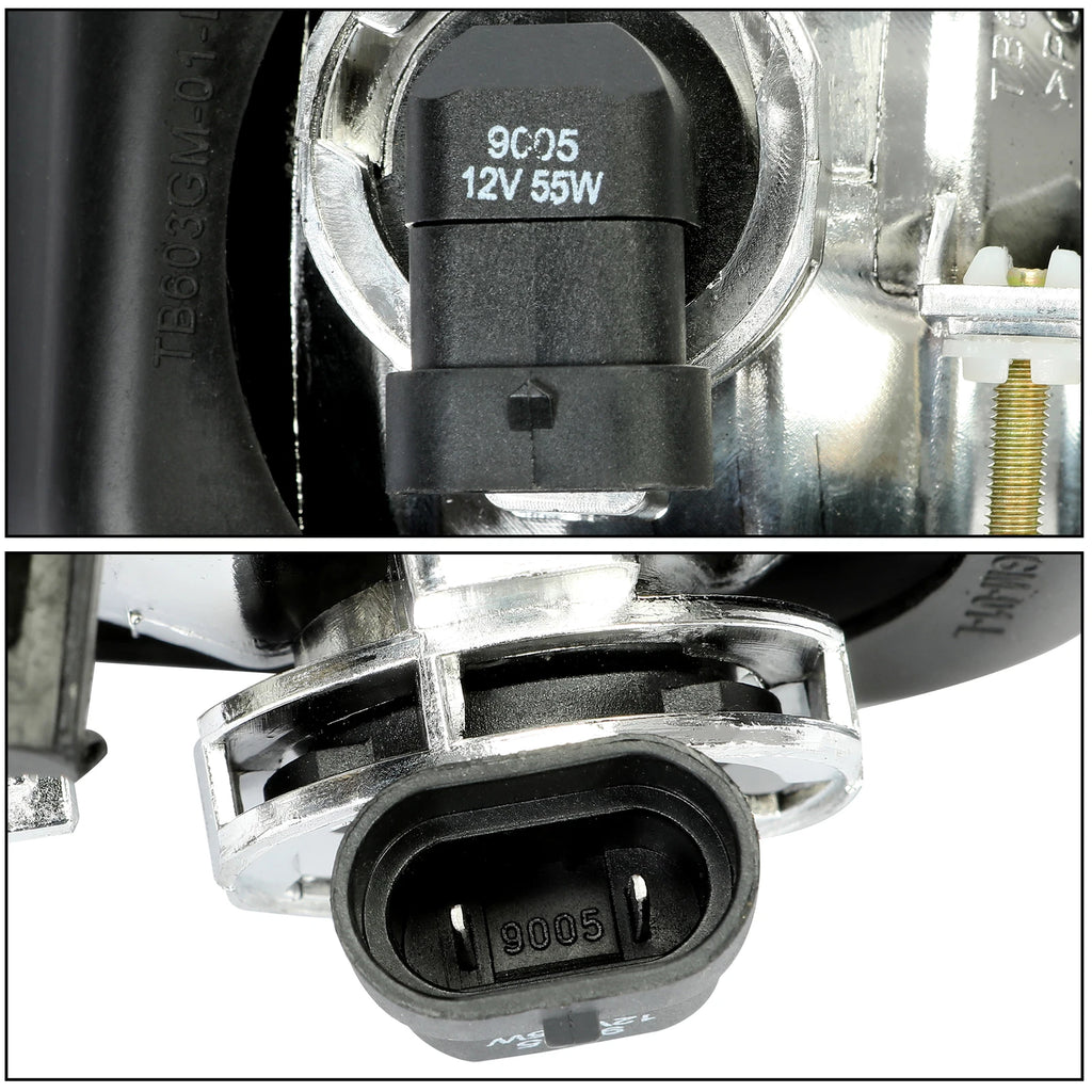 Bumper Fog Lights for Chevy Silverado Avalanche (2003–2007) HECASA