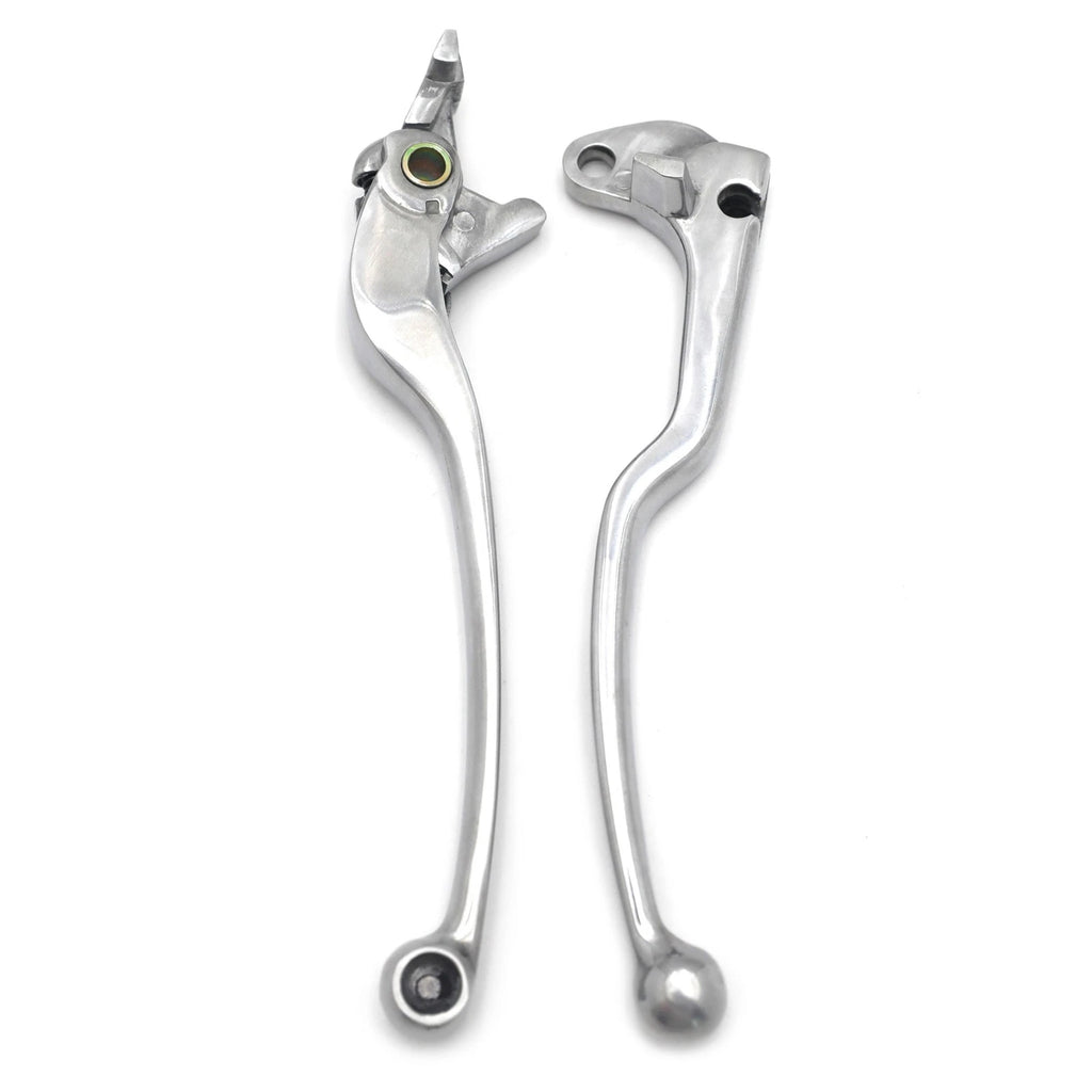 Silver Brake Clutch Levers for Suzuki GSXR600 GSXR750 GSXR1000 TL1000S GSR SFV (2000–2023)
