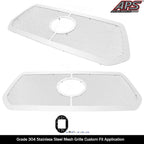 Stainless Chrome Mesh Grille Insert for Toyota Tacoma (2018-2019)